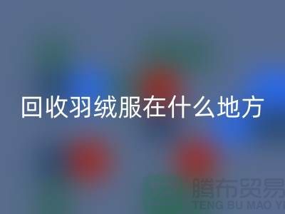 ### 高價回收羽絨服在什么地方—誠信可靠合作,上海騰布貿易