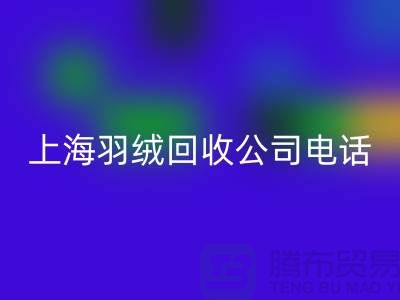 環保新時尚,上海羽絨回收出售的綠色旅程