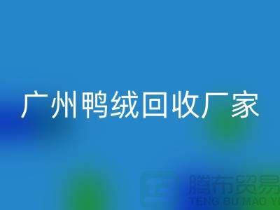 綠色循環(huán),讓羽絨回收成為重慶的新時尚-廣州鴨絨回收廠家