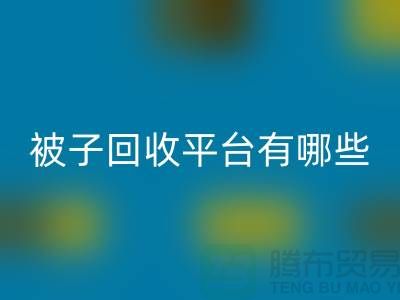 被子回收平臺有哪些?探索環保新選擇