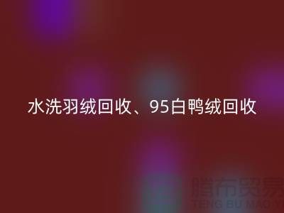 水洗羽絨回收、95白鴨絨回收、90白鵝絨回收、上海羽絨回收廠家