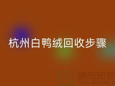 ### 純白 70 絨、80 絨、90 鴨絨回收步驟@杭州羽絨回收廠家