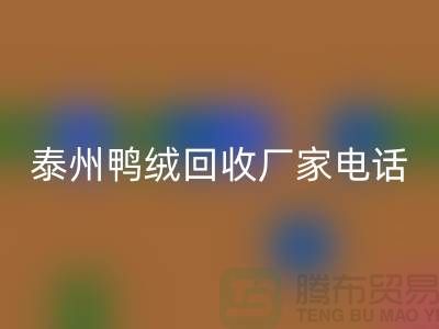哪里有回收鴨絨的地方？電話多少號碼？泰州鴨絨回收廠家
