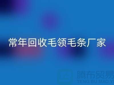 真毛領(lǐng)子、假毛領(lǐng)子怎么辨別?常年回收毛領(lǐng)毛條廠家來告訴你