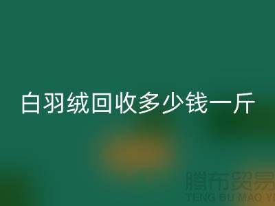 白鴨絨回收_灰鴨絨回收_羽絨回收多少錢一斤_回收羽絨廠家