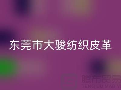 東莞市大駿紡織皮革有限公司(紡織皮革廠家)