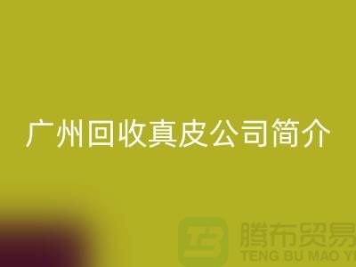 真皮回收廠家介紹-市場價格浮動不定-廣州回收真皮公司簡介