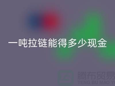 環保新時尚：回收拉鏈并賺錢！一噸拉鏈能得多少現金？