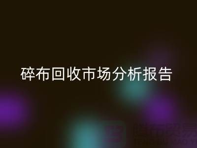 碎布回收市場分析報告總結