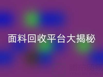 庫存服裝面料回收平臺大揭秘:上海騰布貿(mào)易公司脫穎而出