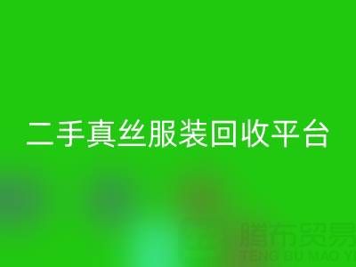循環(huán)時尚新趨勢：二手真絲服裝回收平臺如何重塑綠色衣櫥