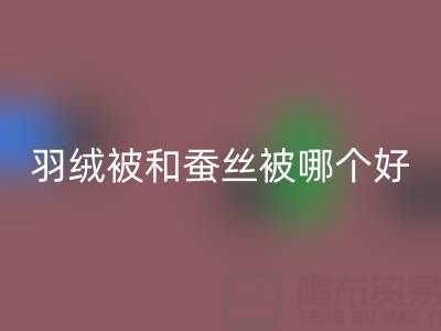 羽絨被和蠶絲被哪個好？——上海鴨絨回收廠家深度剖析